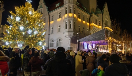 Vánoční Šumperk 2024 - rozsvěcení vánočního stromu