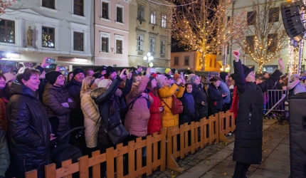 Vánoční Šumperk 2024 - rozsvěcení vánočního stromu